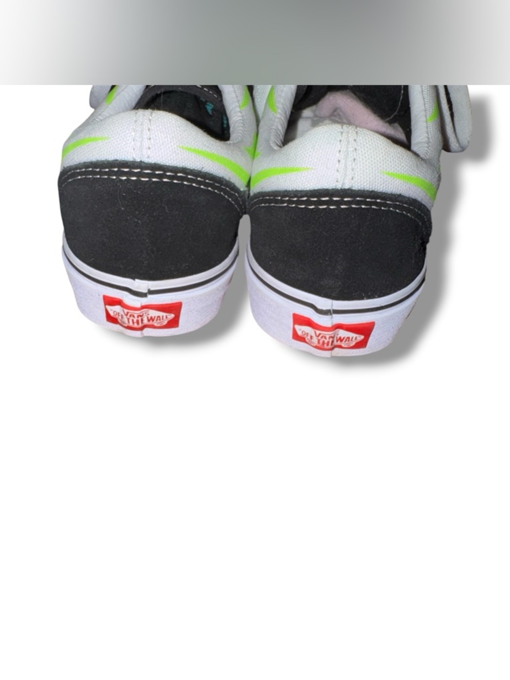 Vans Old Skool Flame Black True White size M6.5 W8 - Picture 4 of 8